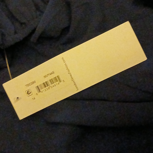 NWT London Times Navy Long Sleeve Dress - Picture 5 of 6